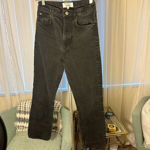 Reformation Jeans- High Rise 12”// inseam 25”// Black - Size 28